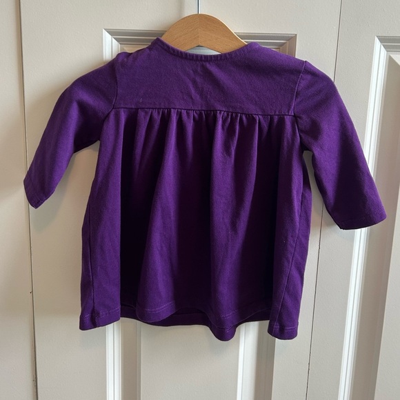 Primary Purple Long Sleeve Dress size 3-6 months - Picture 3 of 3